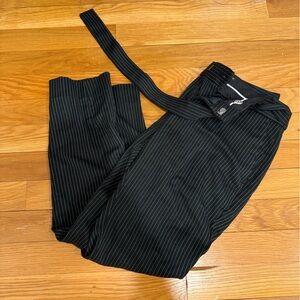 Banana Republic Charcoal Pinstripe Trousers